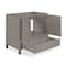 Alaterre Furniture Williamsburg 3pc Wooden Bthrm Vanity Set - 36-in. L Vanity, 30-in. L Mirror, 25-in. Wall Shelf, Gry AVAN360040BB - alternate 8